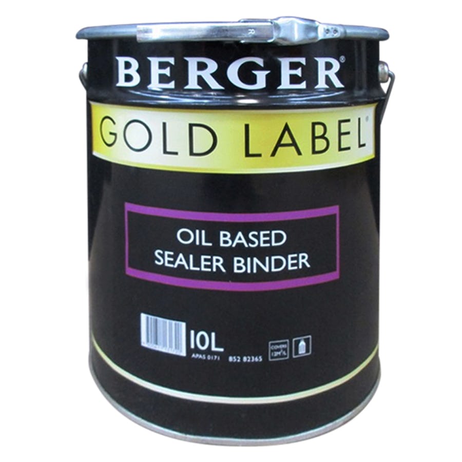Berger Gold Label Oil Based Sealer Binder White 10L
